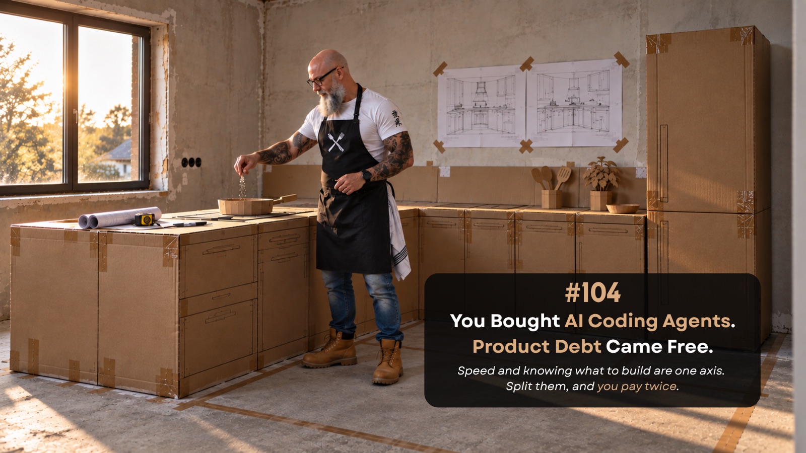 The latest episode. You Bought AI Coding Agents. Product Debt Came Free.