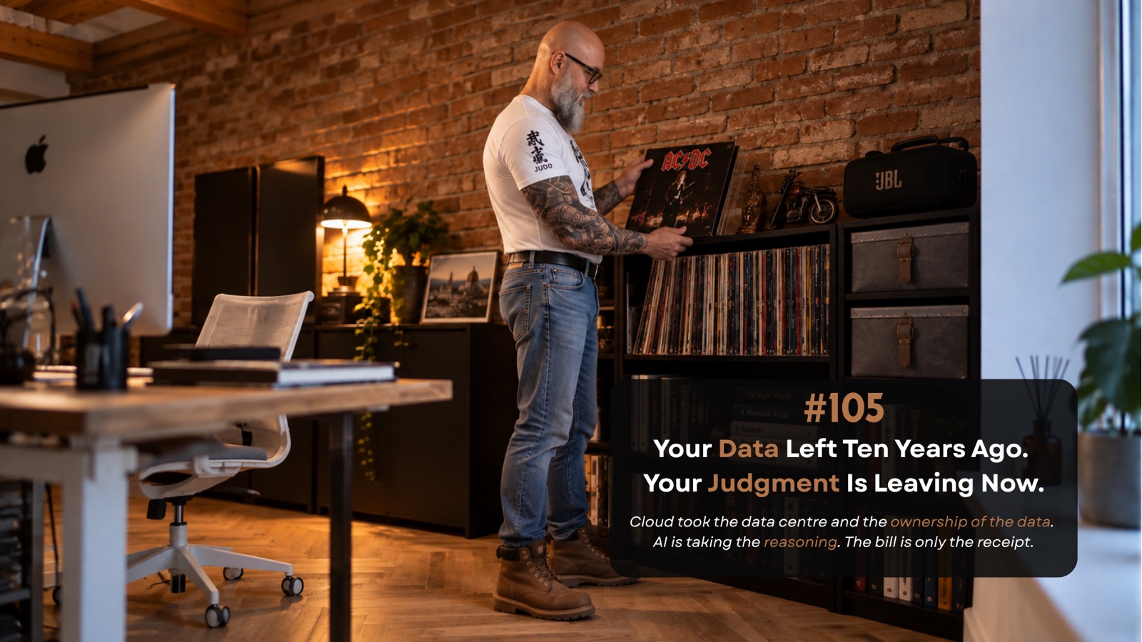 Your Data Left Ten Years Ago. Your Judgment Is Leaving Now.