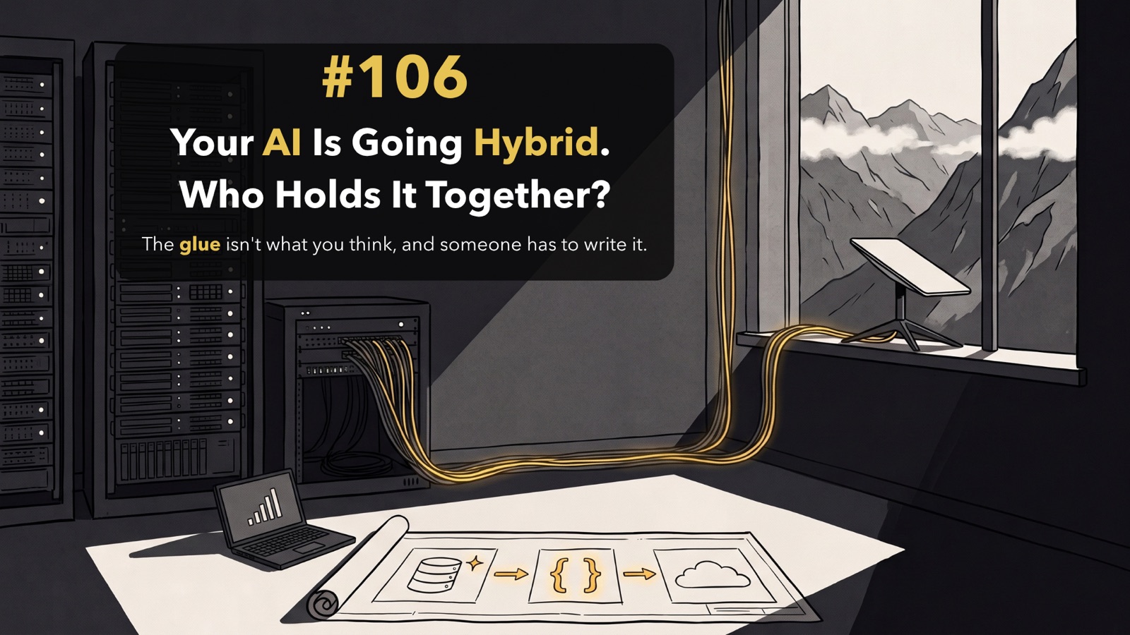 The latest episode. Your AI Is Going Hybrid. Who Holds It Together?