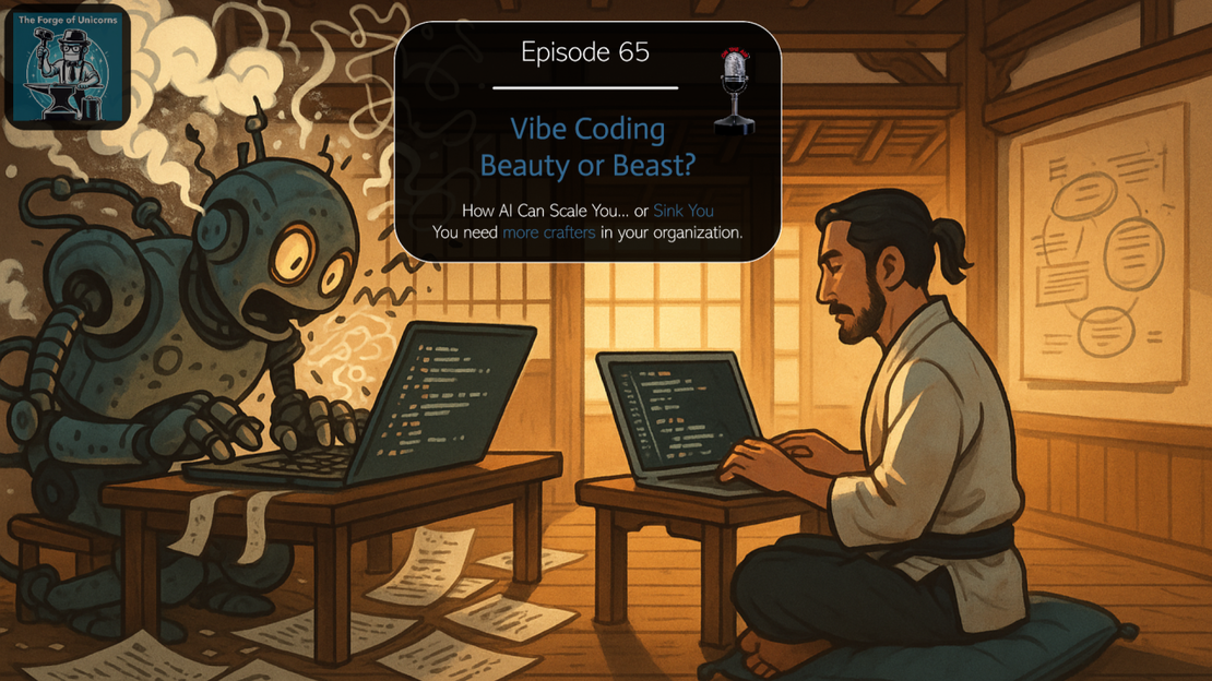 🎙️ EP65 - Vibe Coding: Beauty or Beast? How AI Can Scale You... or Sink You 🛟