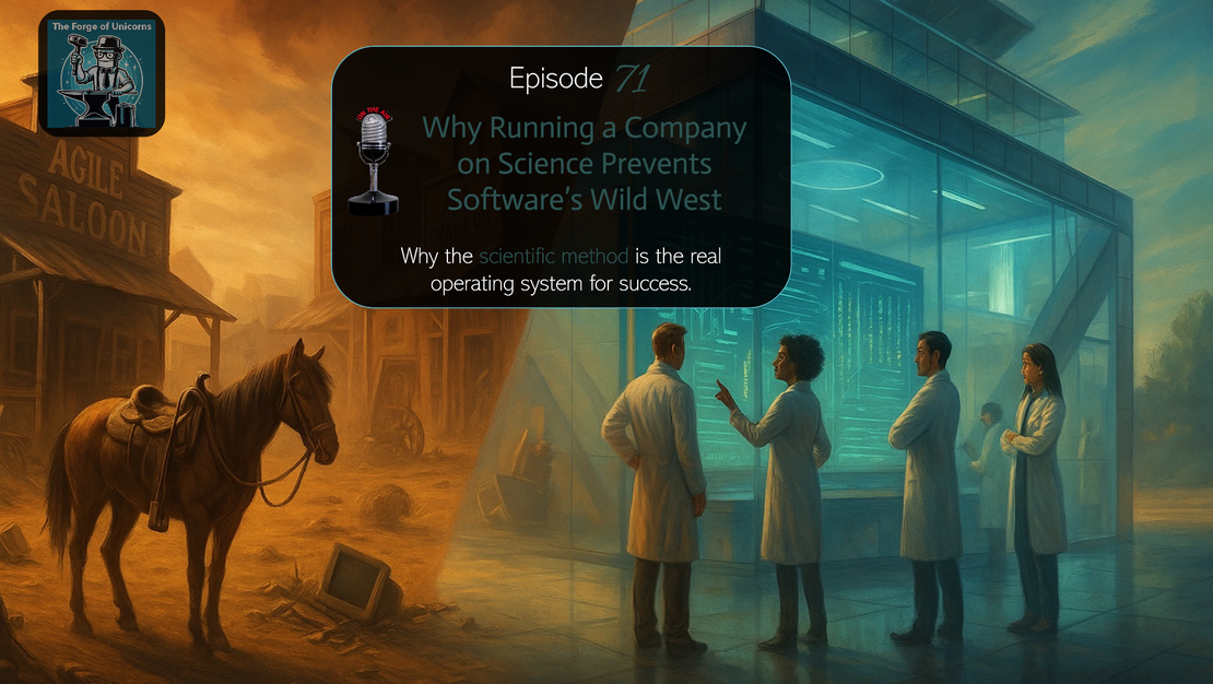 🎙️ EP71 - Why Running a Company on Science Prevents Software’s Wild West