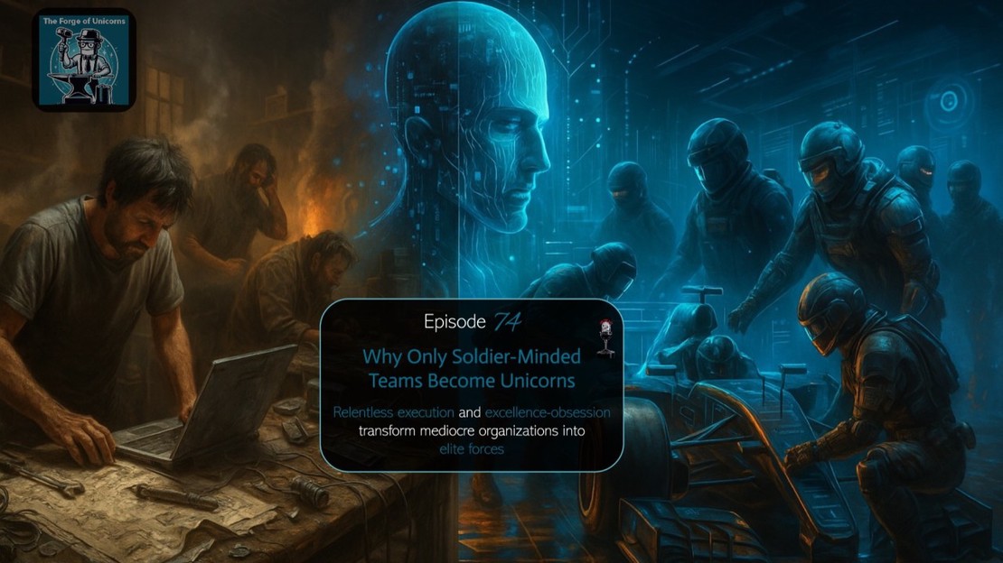 📰 EP74 - Why Only Soldier-Minded Teams Become Unicorns