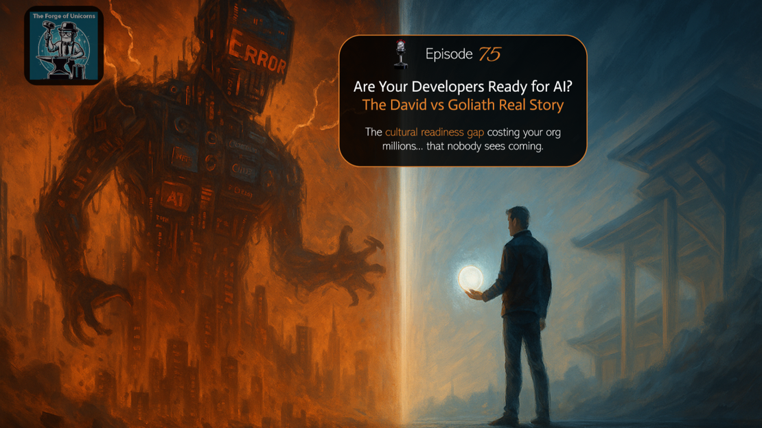 📰 EP75 - Are Your Developers Ready for AI? The David vs Goliath Story