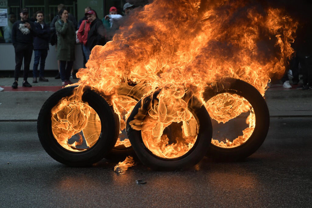 Credit: Belga - Source: <https://www.brusselstimes.com/belgium/1218525/stand-off-at-audi-brussels-remains-heated>